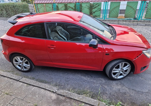 Seat Ibiza cena 23900 przebieg: 127275, rok produkcji 2013 z Lubin małe 781